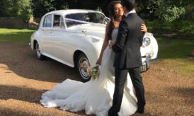 Silver Cloud Rolls Royce Wedding Car