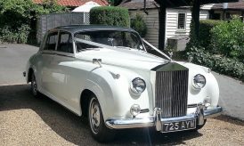 Silver Cloud Rolls Royce Wedding Car